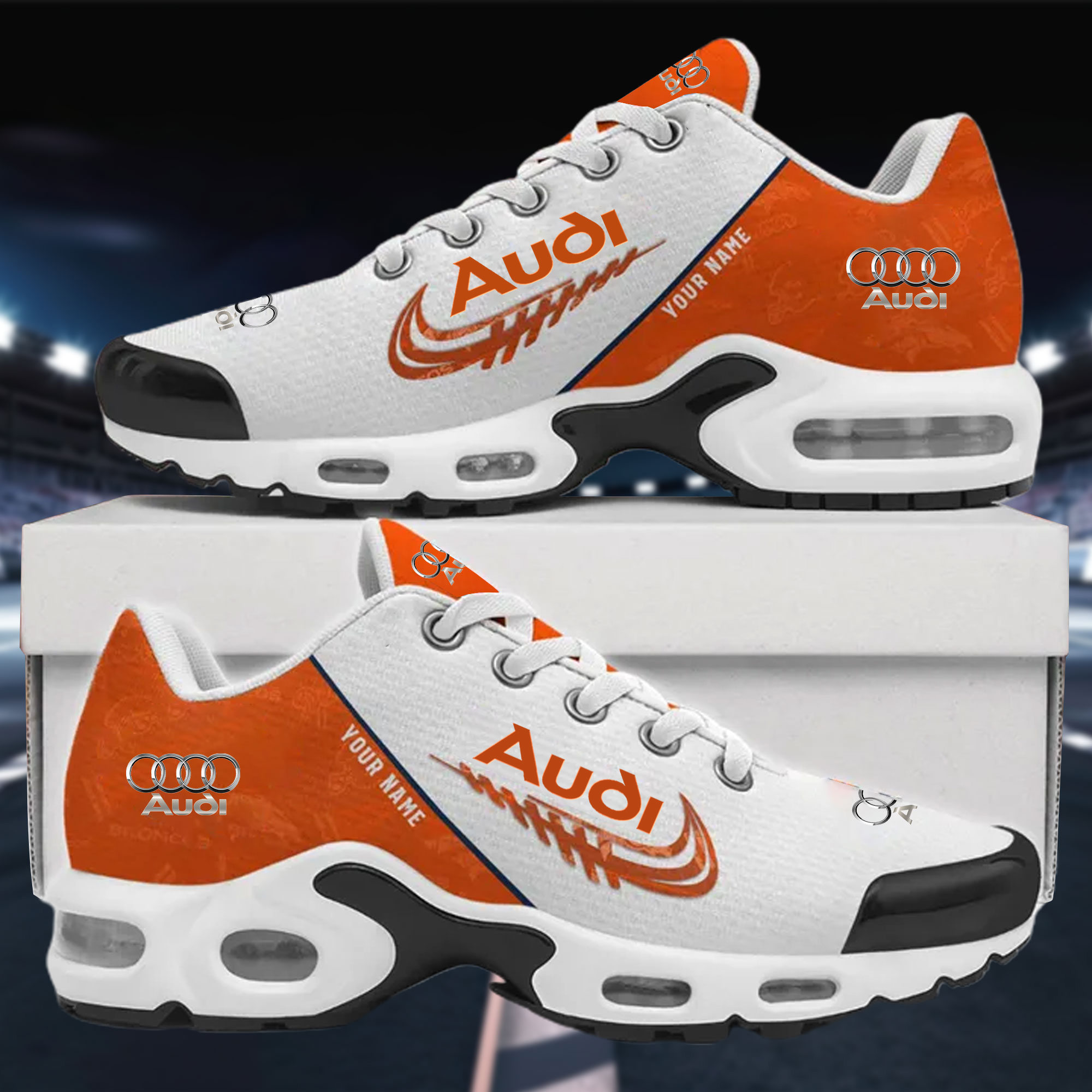 Customize Your Name With AUD Ver 28 Sport Shoes - Image 3