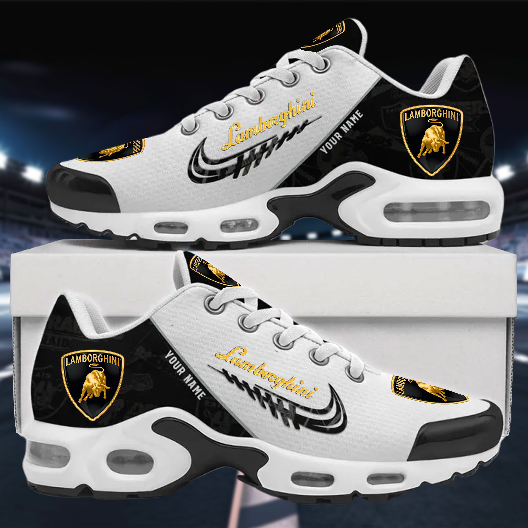 Customize Your Name With LBG Ver 28 Sport Shoes - Image 3