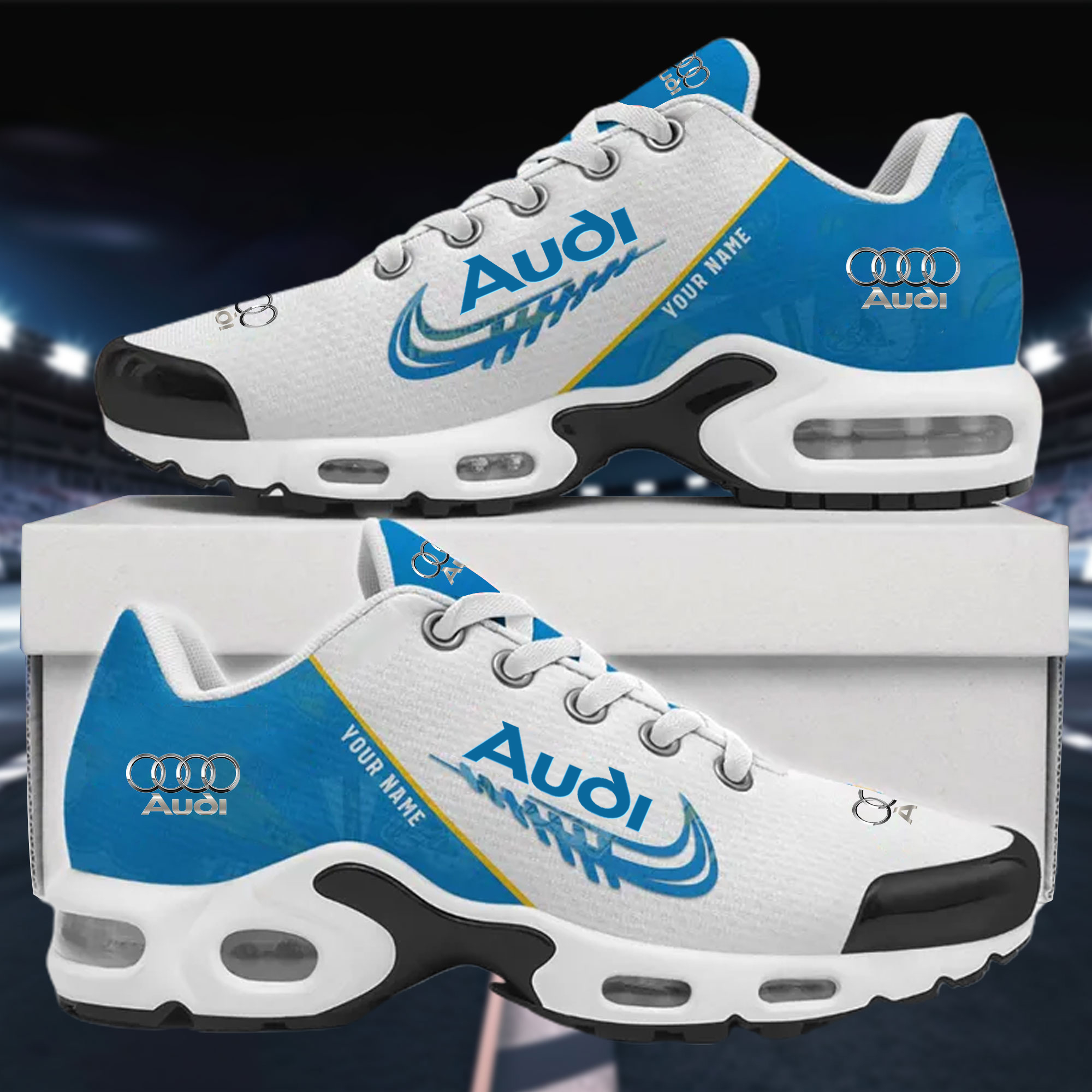 Customize Your Name With AUD Ver 28 Sport Shoes - Image 6