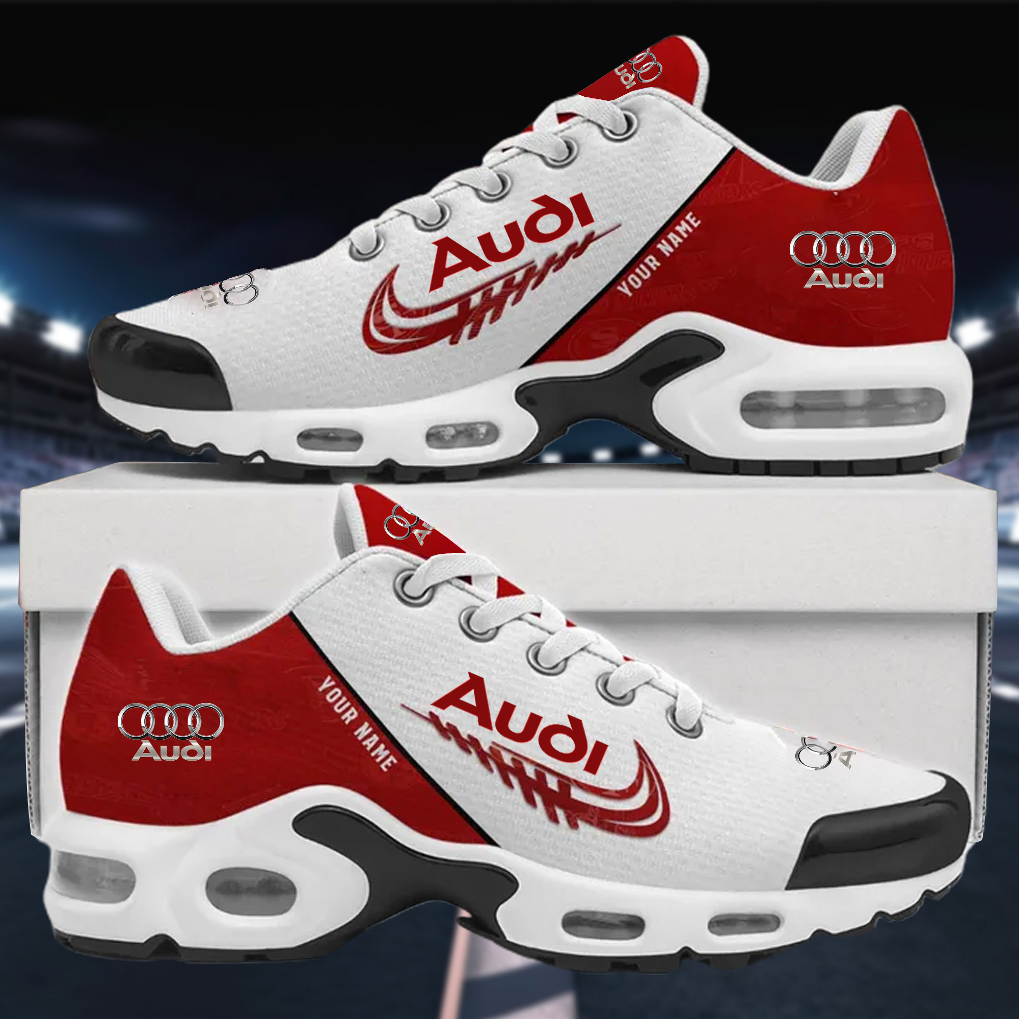 Customize Your Name With AUD Ver 28 Sport Shoes - Image 4