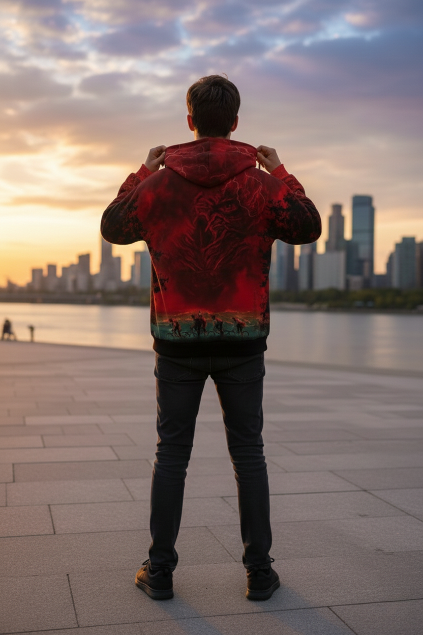 Stranger Things Season5 Special hoodie - Image 4