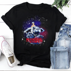 Stranger Things Dustin Neverending Story Vintage T-Shirt