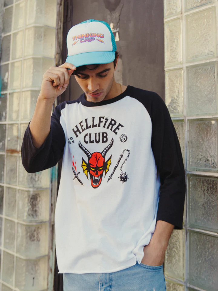 Hellfire Club Raglan Shirt - Image 4