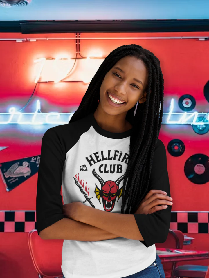 Hellfire Club Raglan Shirt - Image 3