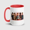 Stranger Things Character Line Up Two-Tone Mug
