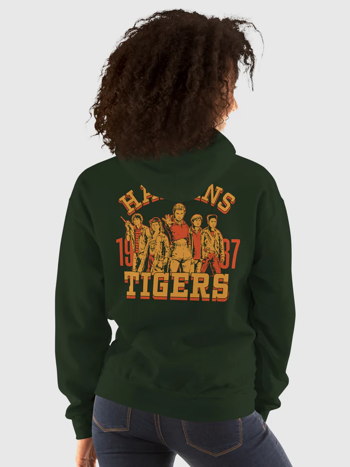 Stranger Things Hoodie Hawkins Tigers '87 - Image 4
