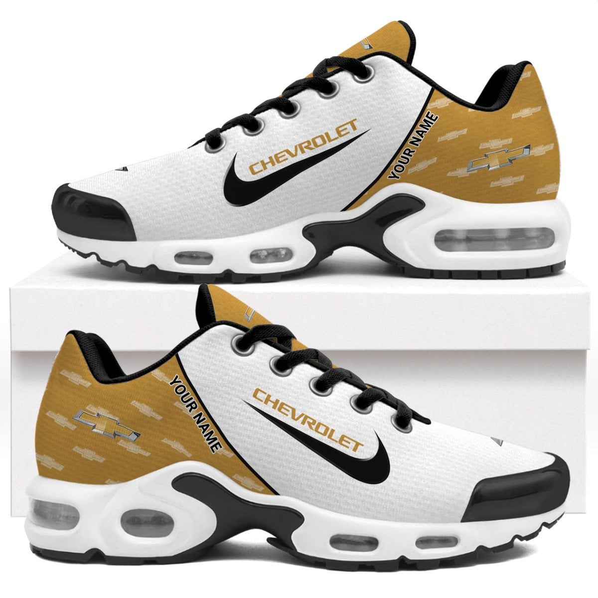 Chevrolet Elegant Design Custom Name Sport Shoes VS46 - Image 3