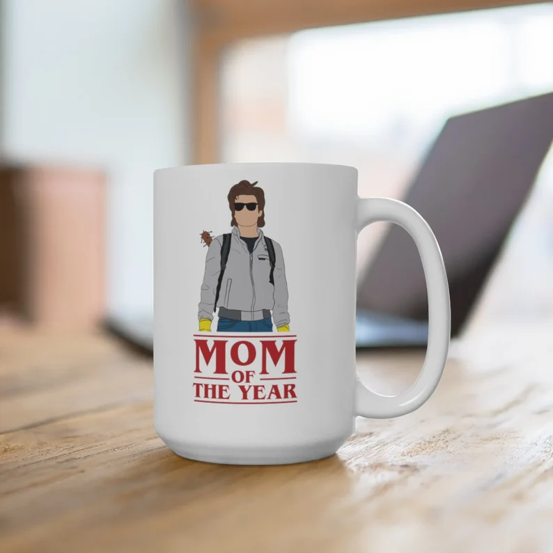 Steve Harrington Mom of the Year Mug - Image 2