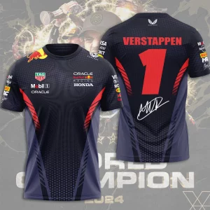 Limited Edition Red Bull Racing x Max Verstappen 3D T-Shirt, Hoodie, Polo, Sweatshirt RBRAOP2531- Cindalena