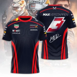 Limited Edition Red Bull Racing x Max Verstappen 3D T-Shirt, Hoodie, Polo, Sweatshirt AOPMV27125- Cindalena