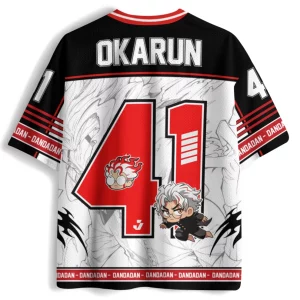 Custom Name Anime Jersey Dandadan Okarun