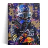 Max Verstappen '2024' Champion Canvas