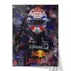Max Verstappen '2025' Abu Dhabi Canvas