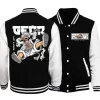 Luffy Gear 5 Bomber Jacket Black