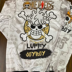 Luffy Gear 5 Joyboy Bomber Jacket White