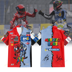 Marquez Bros Combo | Ducati x Gresini Edition Premium Button-Down Shirt