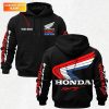 Honda Racing Printed Fleece-lined Unisex Hoodie Custom Your Name