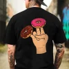 Two In The Pink One In The Stink Printed Men's T-Shirt