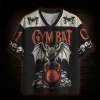 Gym Bat Mesh Jersey-Custom Name On Back