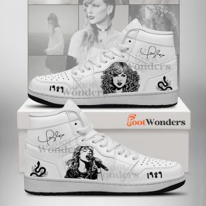 1989 Black White 1 - Taylor Swift J1 Shoes