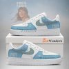 1989 White Blue - Taylor Swift AF1 Shoes