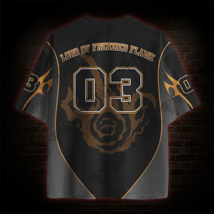 It is Not to be Meddled Mesh Jersey-Custom Name On Back - Image 2