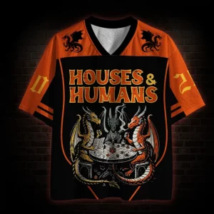 Houses & Humans Mesh Jersey-Custom Name On Back