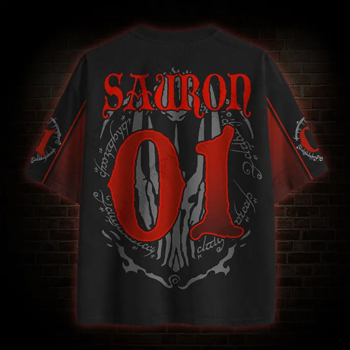 One Ring to Rule Them All Mesh Jersey-Custom Name On Back - Image 2