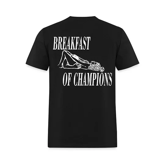Breakfast of Champions Printed Men's T-Shirt - Image 2