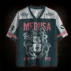 Medusa Mesh Jersey-Custom Name On Back