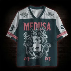 Medusa Mesh Jersey-Custom Name On Back