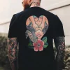 Get A Grip Floral Lady Print Men's T-shirt