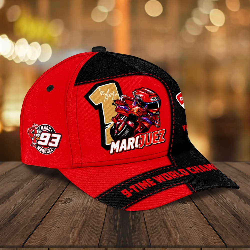 Ducati Lenovo Team x Marc Márquez 2025 World Champion Classic Cap - Image 2