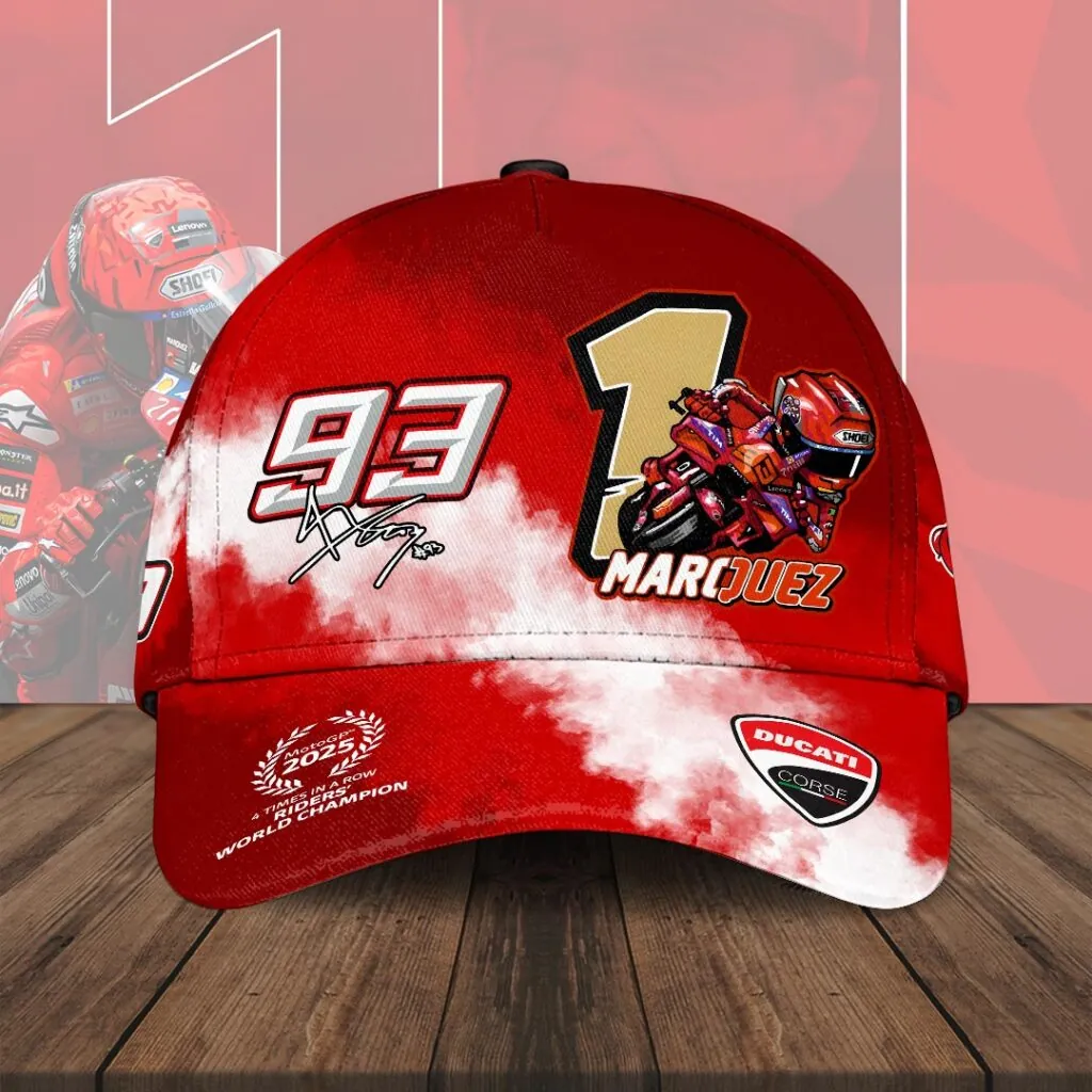 Ducati Lenovo Team x Marc Márquez 2025 World Champion Classic Cap