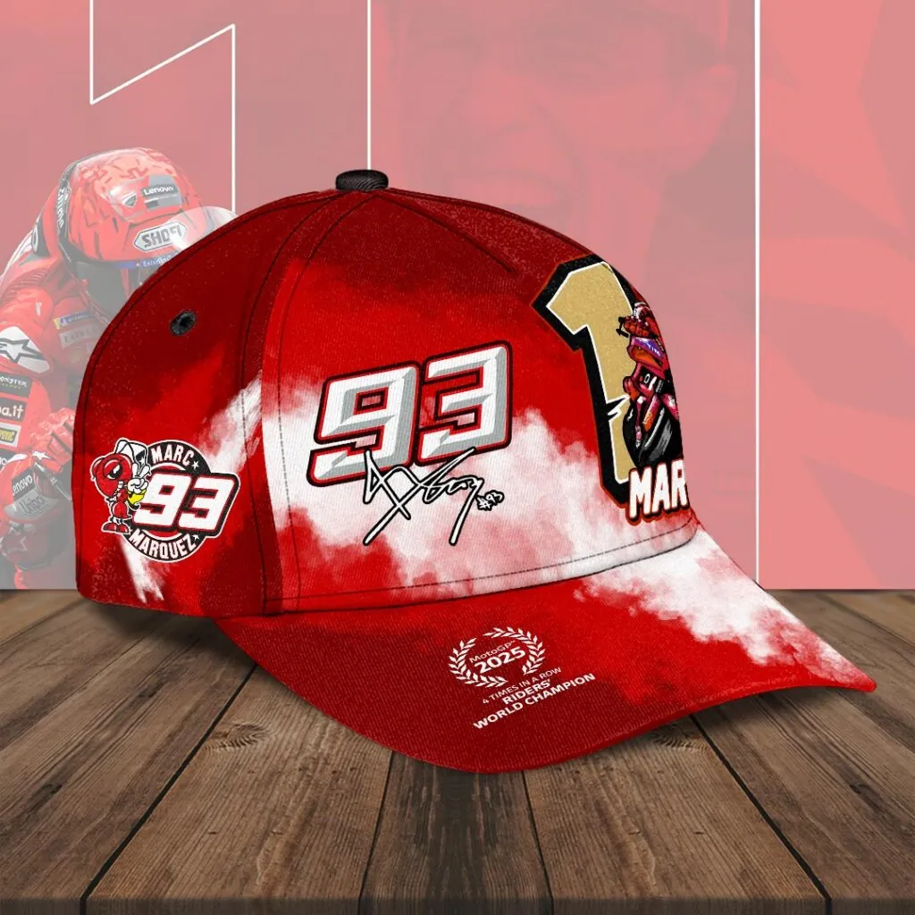 Ducati Lenovo Team x Marc Márquez 2025 World Champion Classic Cap - Image 2