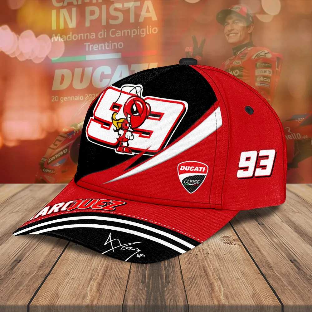 Ducati Lenovo Team x Marc Márquez 2025 Classic Cap - Image 3