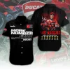 Ducati Lenovo Team x Marc Márquez Short Sleeve Button-Down Shirt