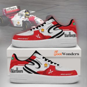 Aryton Senna Formula 1 Racing NAF Shoes