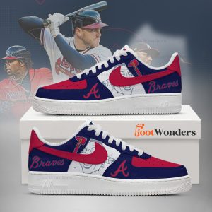 Atlanta Braves - MLB World Series AF1 Shoes