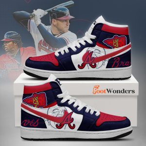Atlanta braves - MLB World Series J1 Shoes