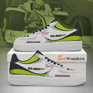 Brawn GP Formula 1 Racing NAF Shoes