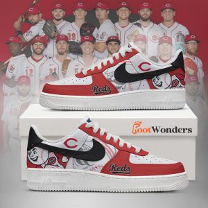 Cincinnati Reds - MLB World Series AF1 Shoes