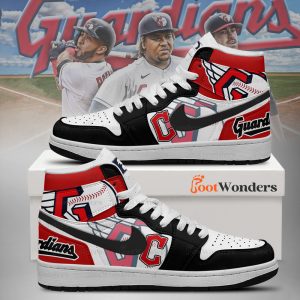 Cleveland Guardians - MLB World Series J1 Shoes
