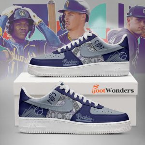 Colorado Rockies - MLB World Series AF1 Shoes