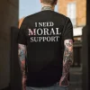 I Need mOral Support Printed Men's T-Shirt