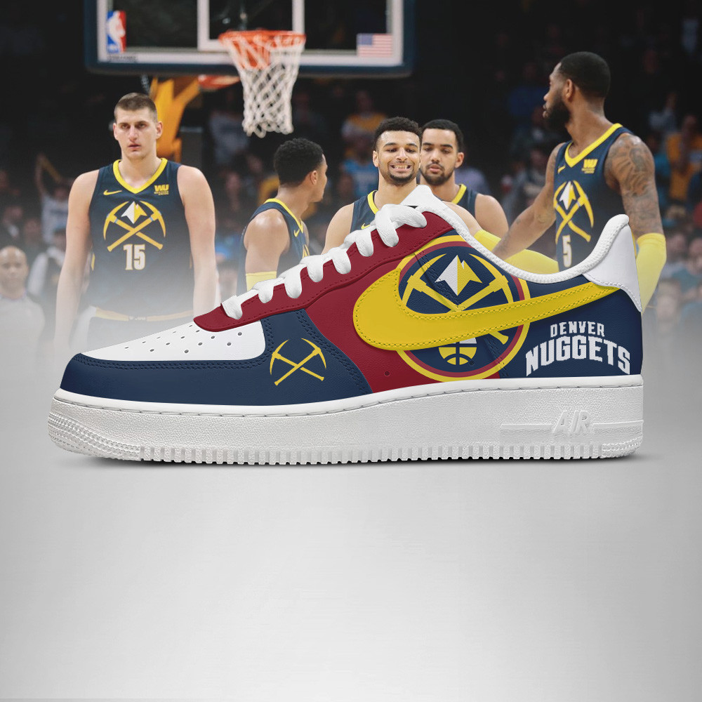 Denver Nuggets 2 - NBA AF1 Shoes - Image 2