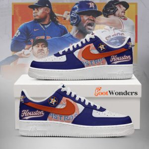 Houston Astros - MLB World Series AF1 Shoes