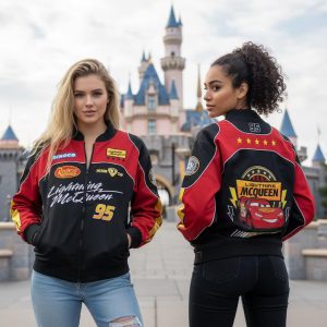 Lightning McQueen Bomber Jacket