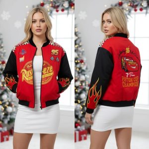Lightning McQueen Bomber Jacket