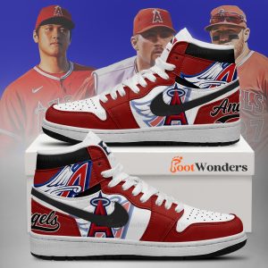 Los Angeles Angels - MLB World Series J1 Shoes